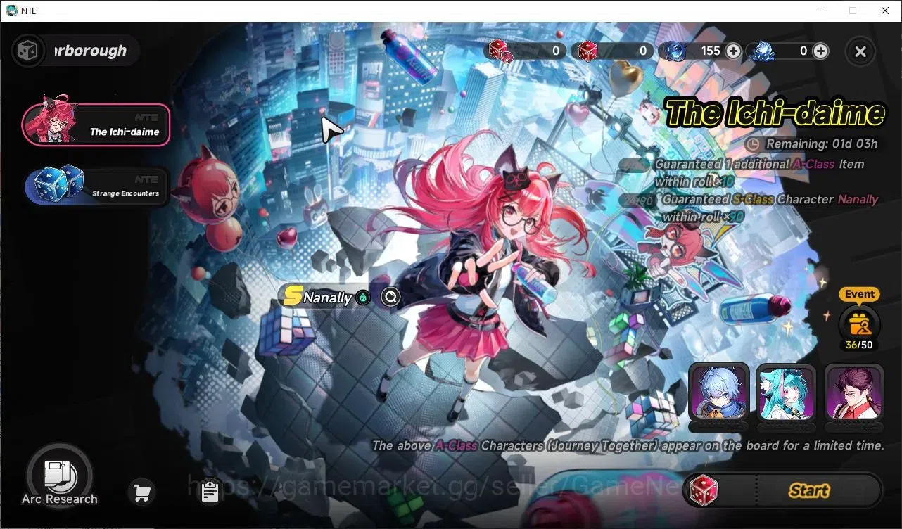 Neverness to Everness Accounts Global EU |HL 3| 2 SSR Limited Nanally, Sakiri + 1 image 4