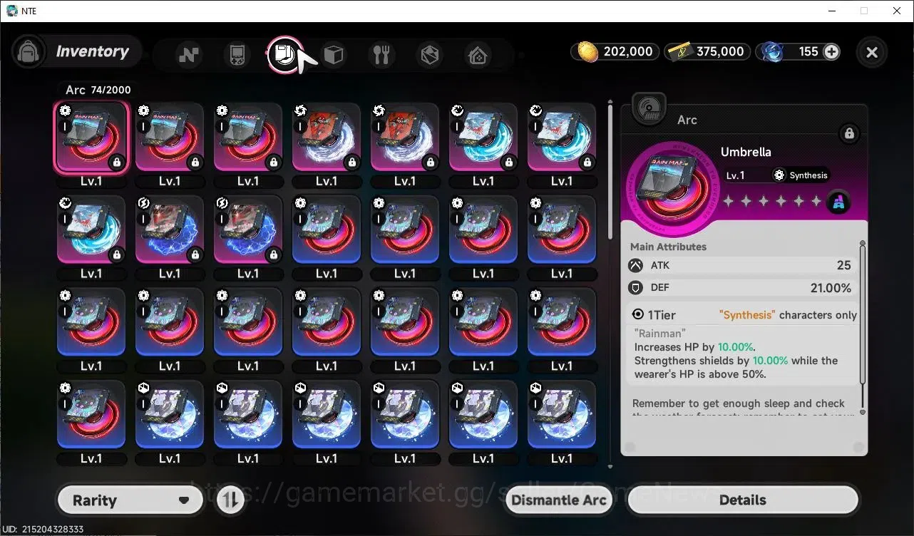 Neverness to Everness Accounts Global EU |HL 3| 2 SSR Limited Nanally, Sakiri + 1 image 7