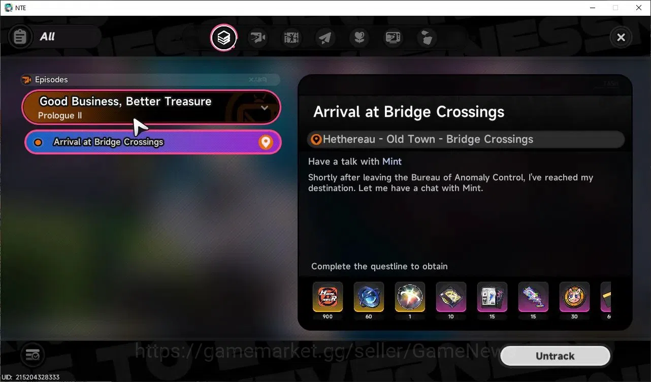 Neverness to Everness Accounts Global EU |HL 3| 2 SSR Limited Nanally, Sakiri + 1 image 9