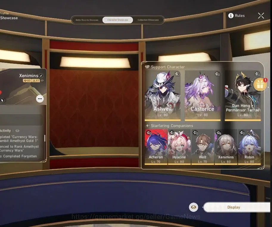 Honkai Star Rail Accounts Asia|TL 64|6 Limited|[Ashveil E2,Castorice,Hyacine image 2