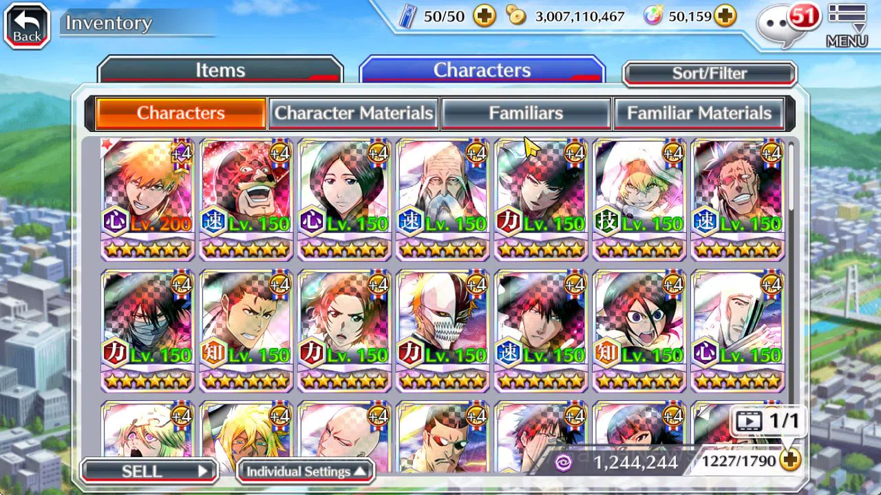 Bleach: Brave Souls Accounts [GLOBAL]50K Orb|TYBW26(BazzB,Jugram,Uryu),Byakuya  image 10
