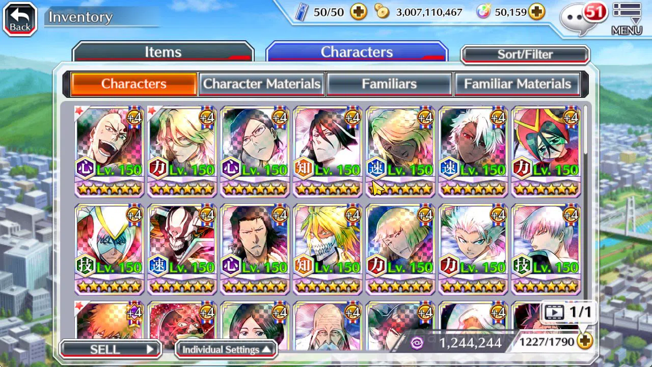 Bleach: Brave Souls Accounts [GLOBAL]50K Orb|TYBW26(BazzB,Jugram,Uryu),Byakuya  image 9