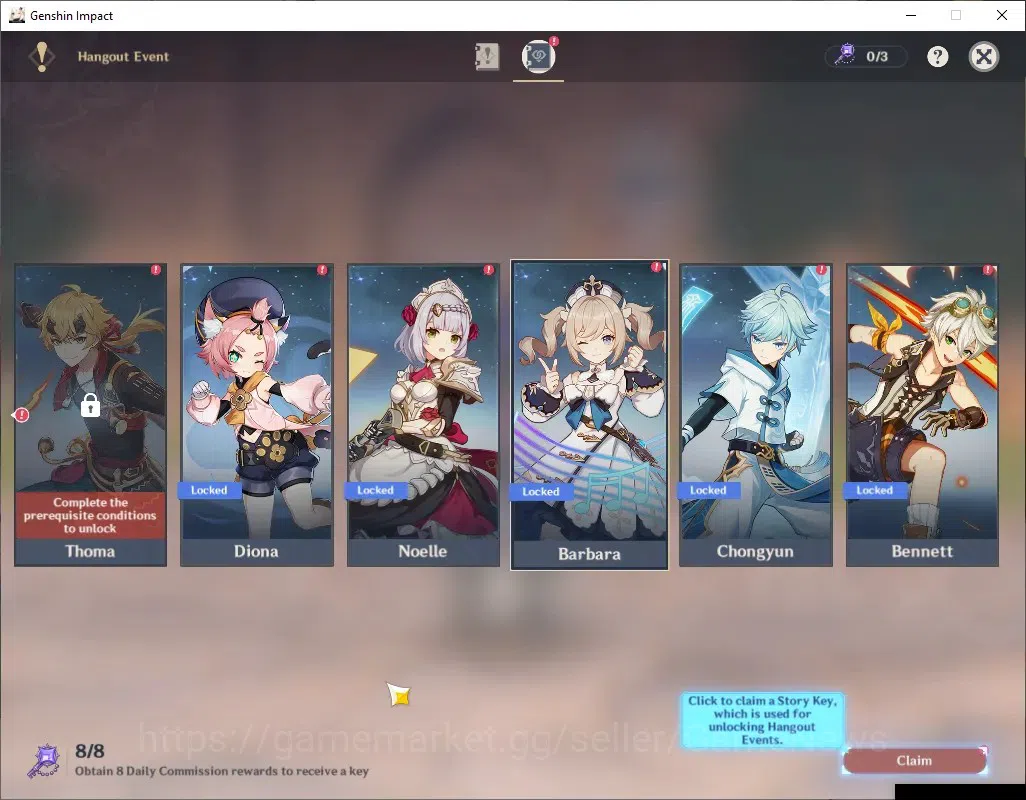 Genshin Impact Accounts ASIA|AR 38|1 Limited + 2(*5Standard)|Lohen|Mizuki, image 14