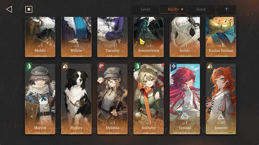 Reverse: 1999 Accounts GLOBAL|Lv56|22(*6Crew)(5Limit)|[PaperHeronP5,Liang image 4