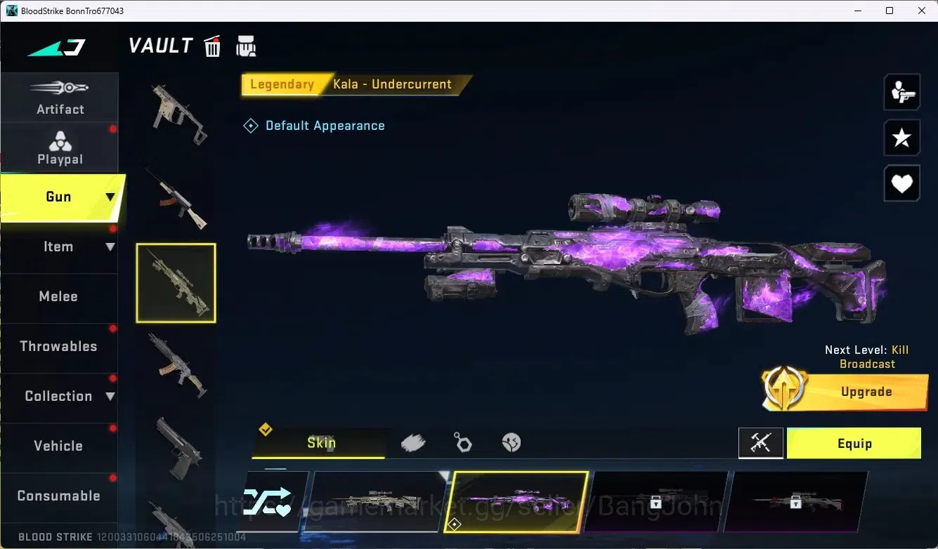 Blood Strike Accounts ASIA | 1 Ultra Gun: SKS-Elysium | 1 Legendary Gun: image 2