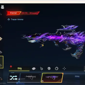 Blood Strike Accounts Collab Skin ASIA | 2 Eternal Gun: OBZ95-Whisper,MP7-Tidesong|2 Collab Gun|2 Collab Striker|4 Ultra