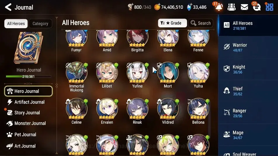 Epic Seven Accounts GLOBAL Unverif|21ML(LOTScales,BArunka,GenRas,RueLi image 10