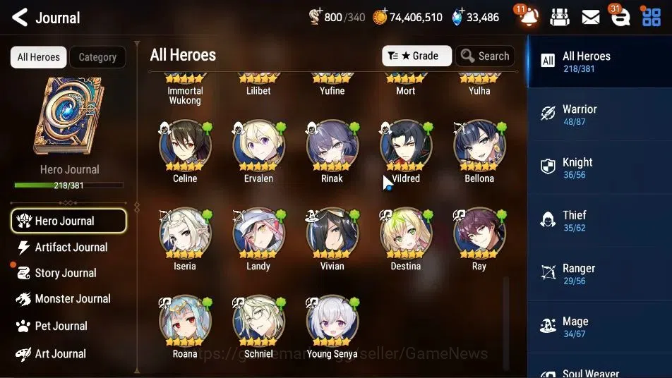 Epic Seven Accounts GLOBAL Unverif|21ML(LOTScales,BArunka,GenRas,RueLi image 11