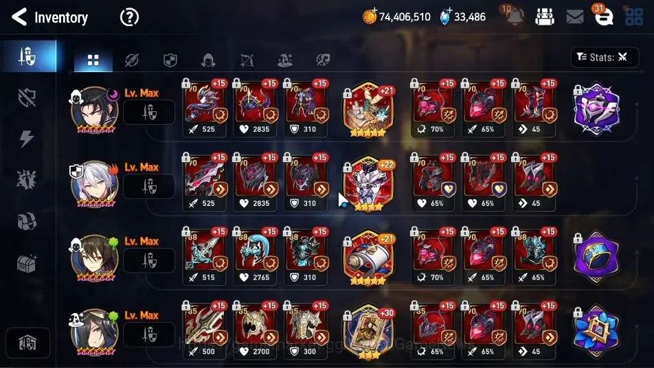 Epic Seven Accounts GLOBAL Unverif|21ML(LOTScales,BArunka,GenRas,RueLi image 20