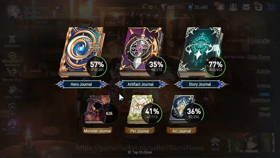 Epic Seven Accounts GLOBAL Unverif|21ML(LOTScales,BArunka,GenRas,RueLi image 3