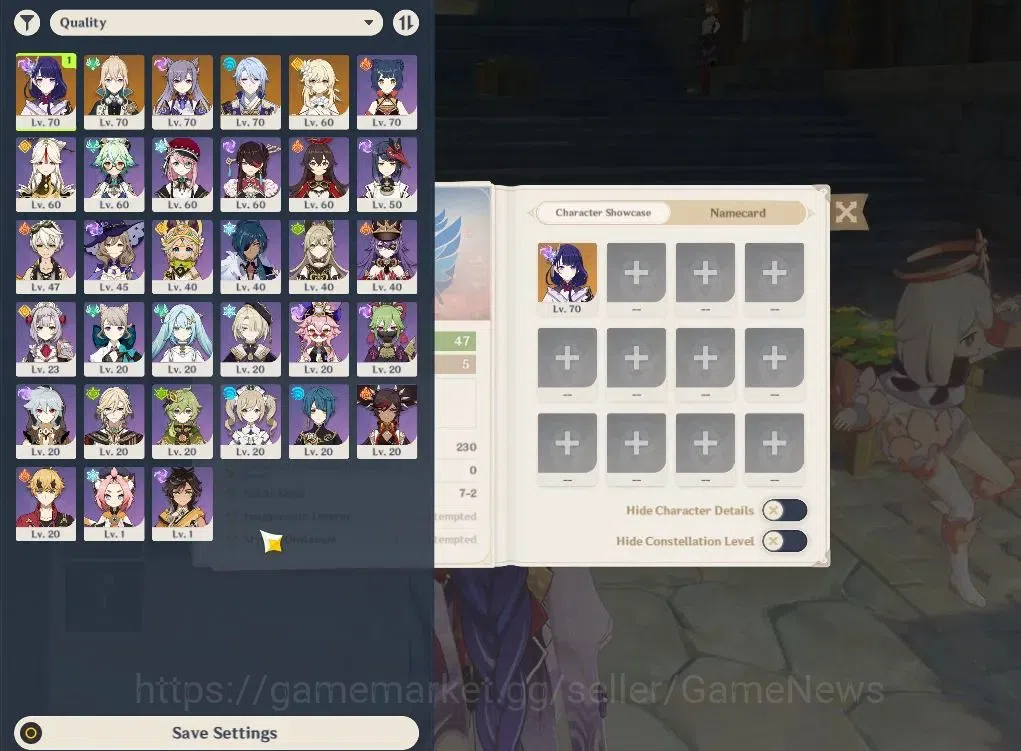 Genshin Impact Accounts ASIA|AR47|2Limited+1(*5Weapon)|Raiden,Ayato,Jean,K image 2