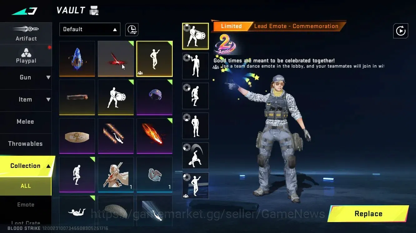 Blood Strike Accounts ASIA|Collab BLEACH [Byakuya],7DS [Kar98k]+MELEE Bu image 15