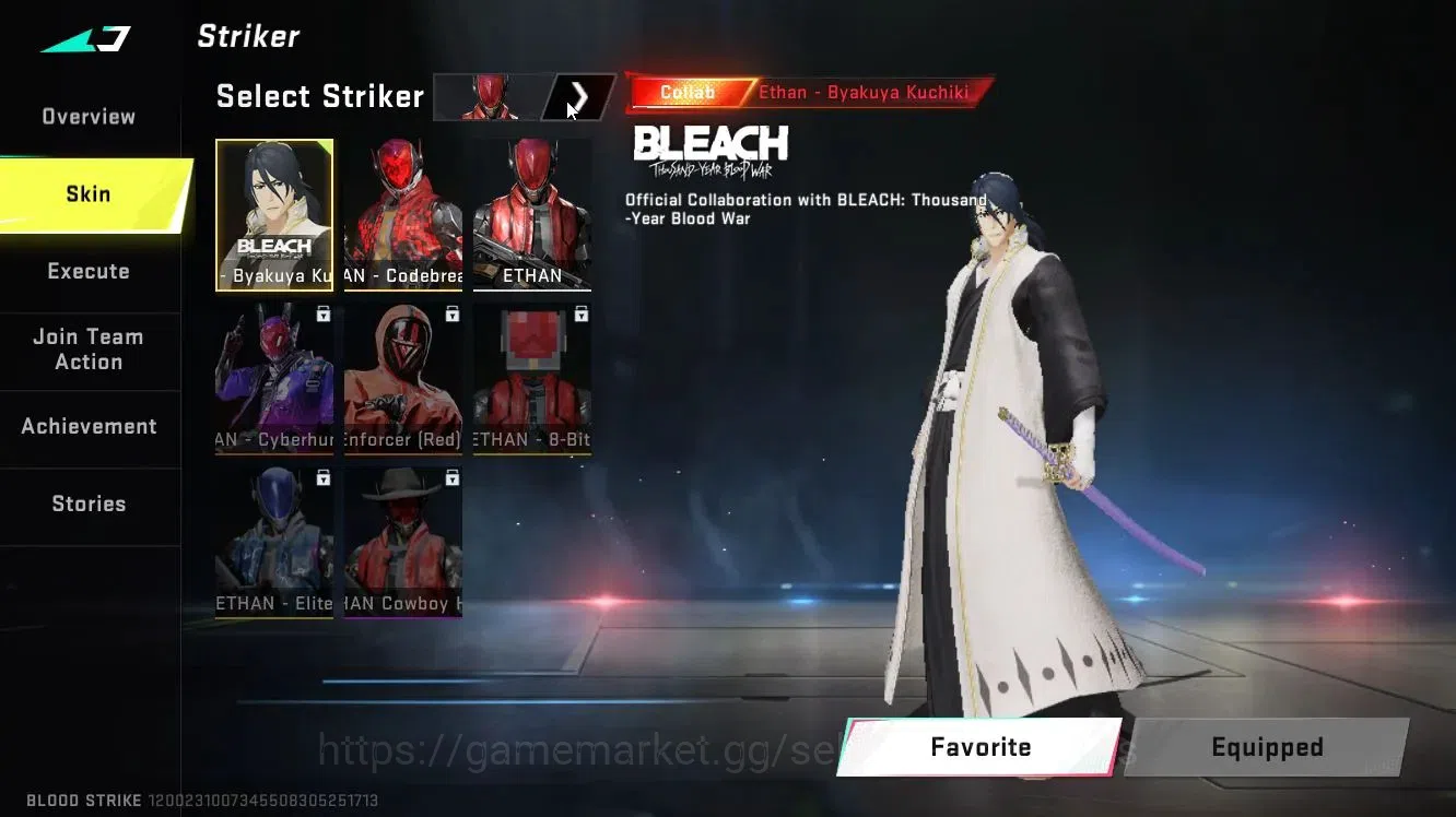 Blood Strike Accounts ASIA|Collab BLEACH [Byakuya],7DS [Kar98k]+MELEE Bu image 3