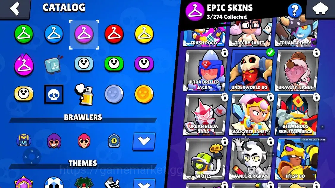 Brawl Stars Accounts Android | 1303 Thropy|18 Brawler-1 Max Lv(Nita)|1  image 11