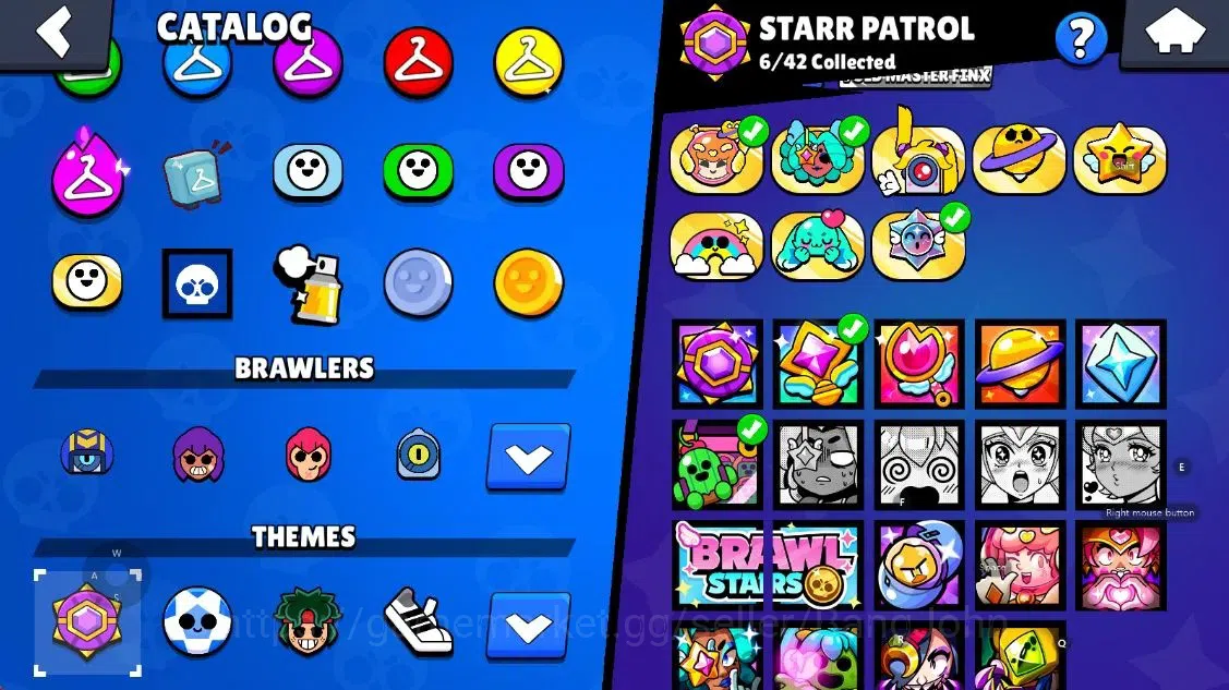 Brawl Stars Accounts Android | 1303 Thropy|18 Brawler-1 Max Lv(Nita)|1  image 14
