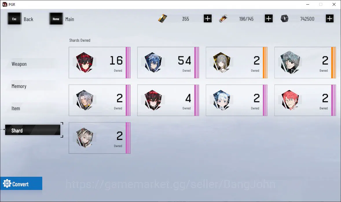 Punishing: Gray Raven Accounts ASIA|Lv 46 | [S Nirvantia,S Crepuscule,S LuciaCW,S image 5