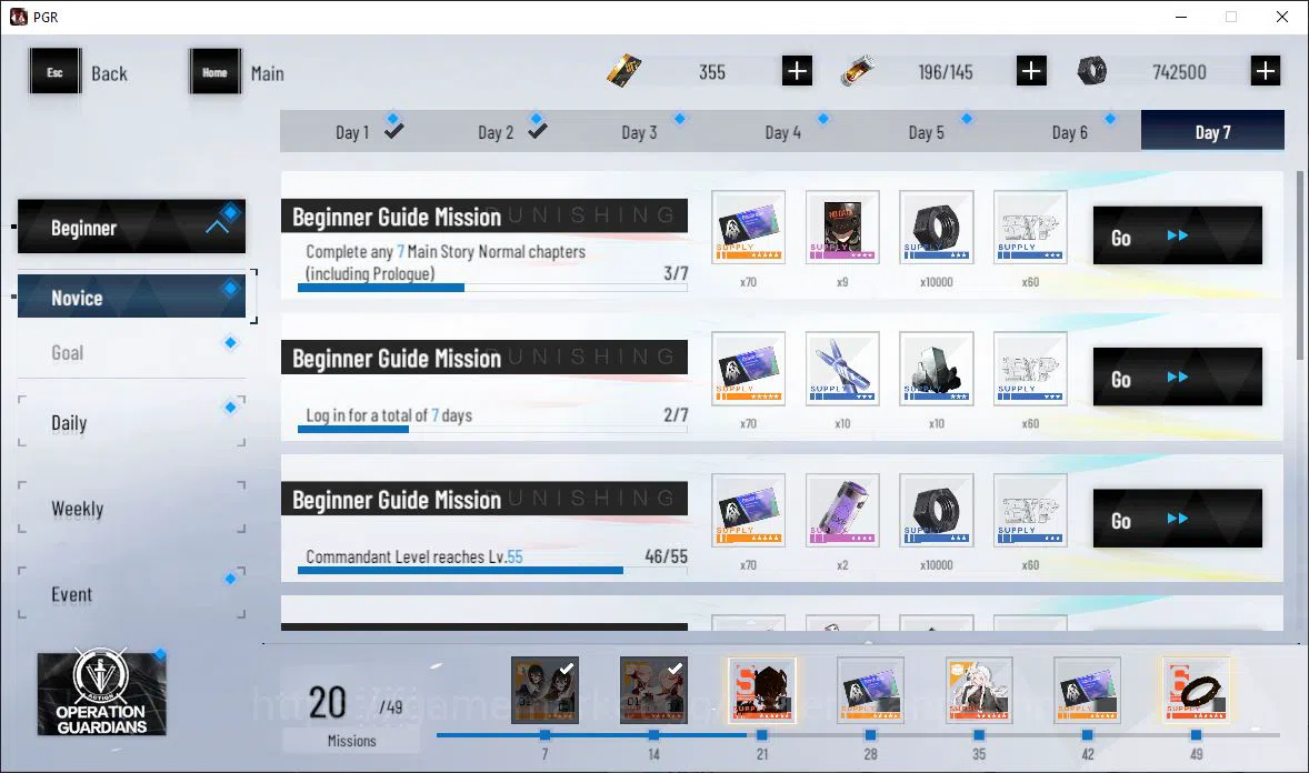 Punishing: Gray Raven Accounts ASIA|Lv 46 | [S Nirvantia,S Crepuscule,S LuciaCW,S image 9