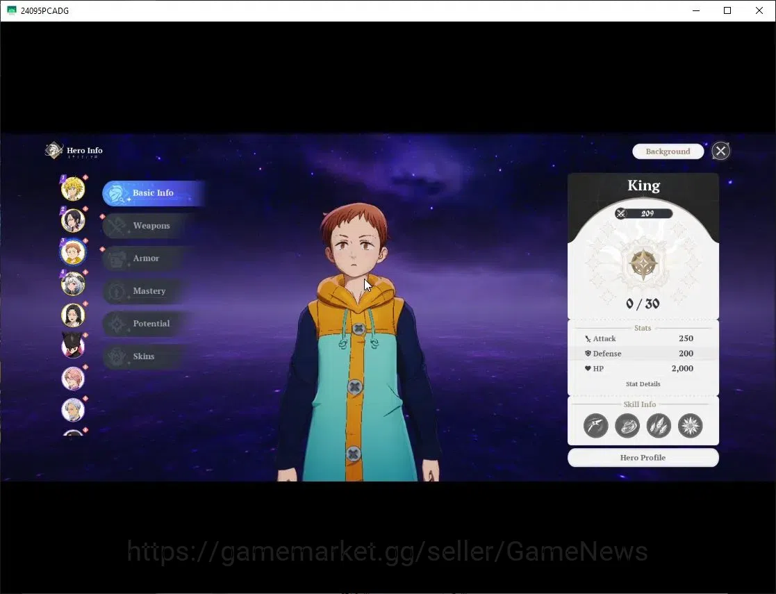The Seven Deadly Sins: Origin Accounts EUROPE|Lv 2|Starter 5 SSR|Meliodas,Merlin,King,Man image 6