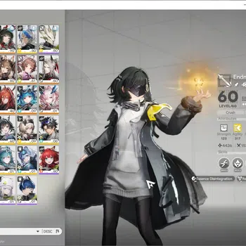 Arknights: Endfield Accounts ASIA|Lv 57|8 SSR (4 Limited) + 12 (*6 Weapon)|[Fangyi P1,Laevatain]+Sign,MiFu,Gilberta|12k