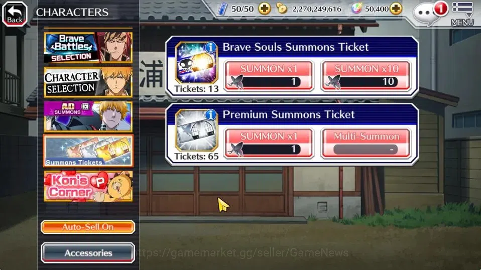 Bleach: Brave Souls Accounts [GLOBAL]50K Orb|2 New Renewed Ichigo,10th Anniv[Ru image 15