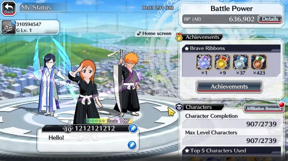 Bleach: Brave Souls Accounts [GLOBAL]50K Orb|2 New Renewed Ichigo,10th Anniv[Ru image 2