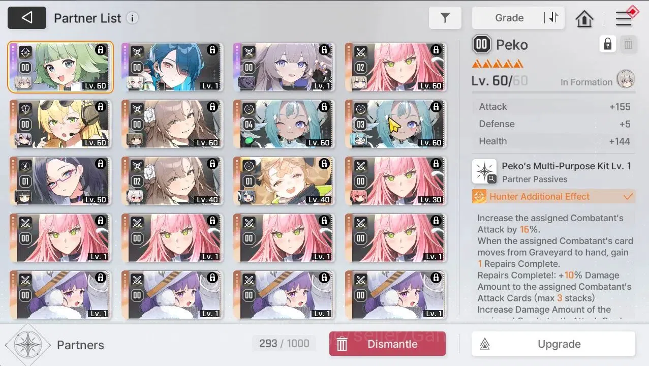 Chaos Zero Nightmare Accounts ASIA Lv54|12 SSR[(HeidemarieM1,SerenialM4,HugoM2)+ image 7