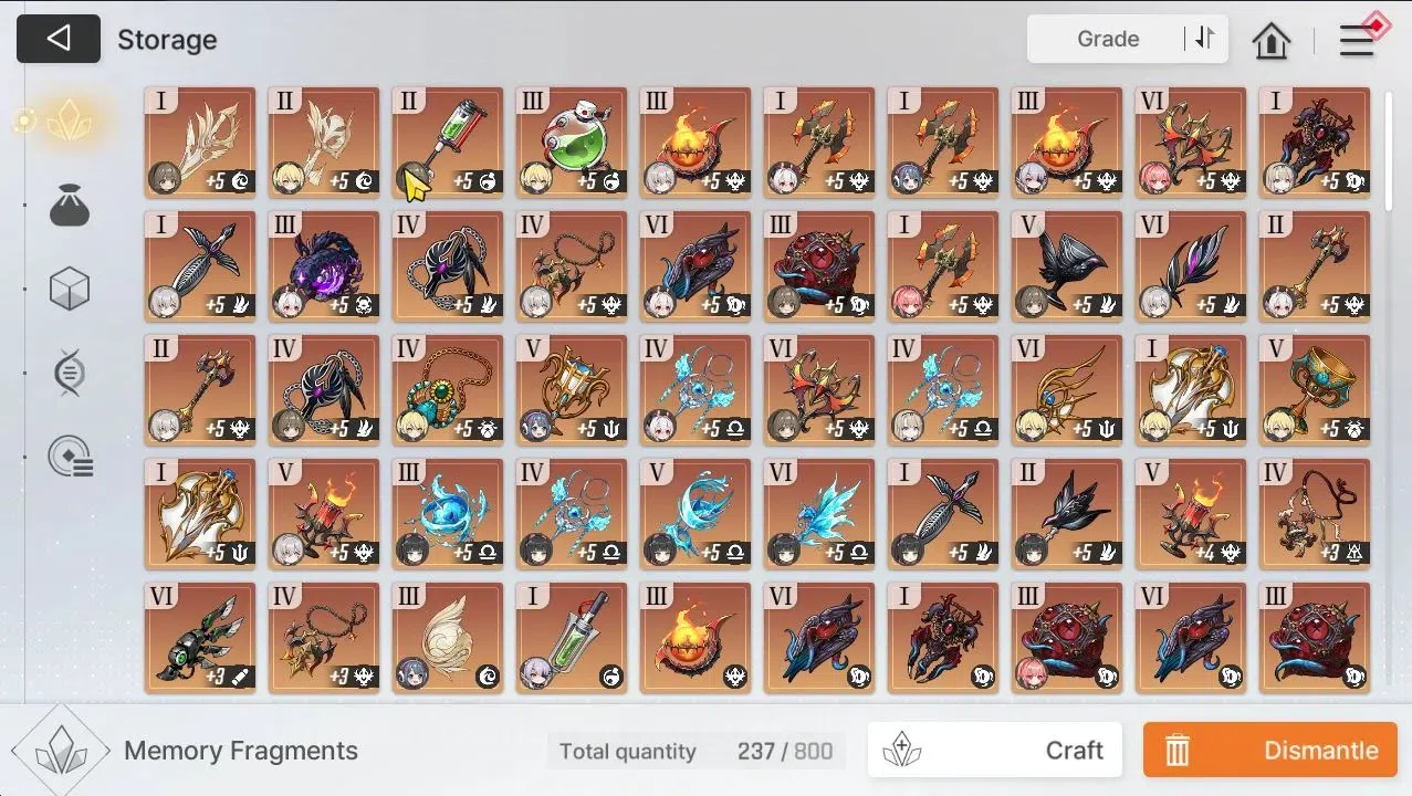 Chaos Zero Nightmare Accounts ASIA Lv54|12 SSR[(HeidemarieM1,SerenialM4,HugoM2)+ image 8