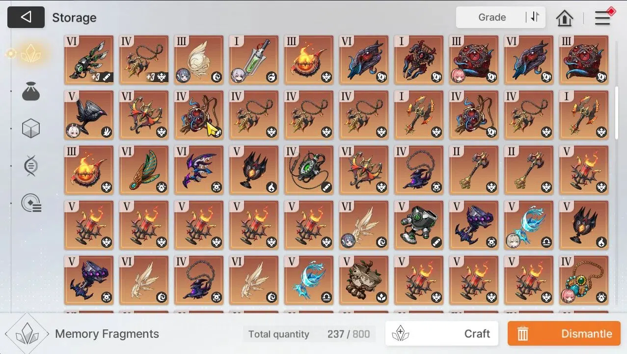 Chaos Zero Nightmare Accounts ASIA Lv54|12 SSR[(HeidemarieM1,SerenialM4,HugoM2)+ image 9