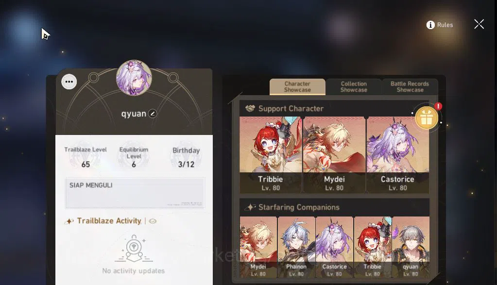 Honkai Star Rail Accounts Asia|TL 65|9 Limited|[Castorice,Mydei]+Sign,Phaino image 11