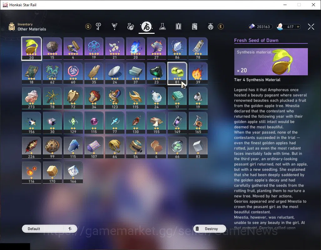 Honkai Star Rail Accounts Asia|TL 65|9 Limited|[Castorice,Mydei]+Sign,Phaino image 5