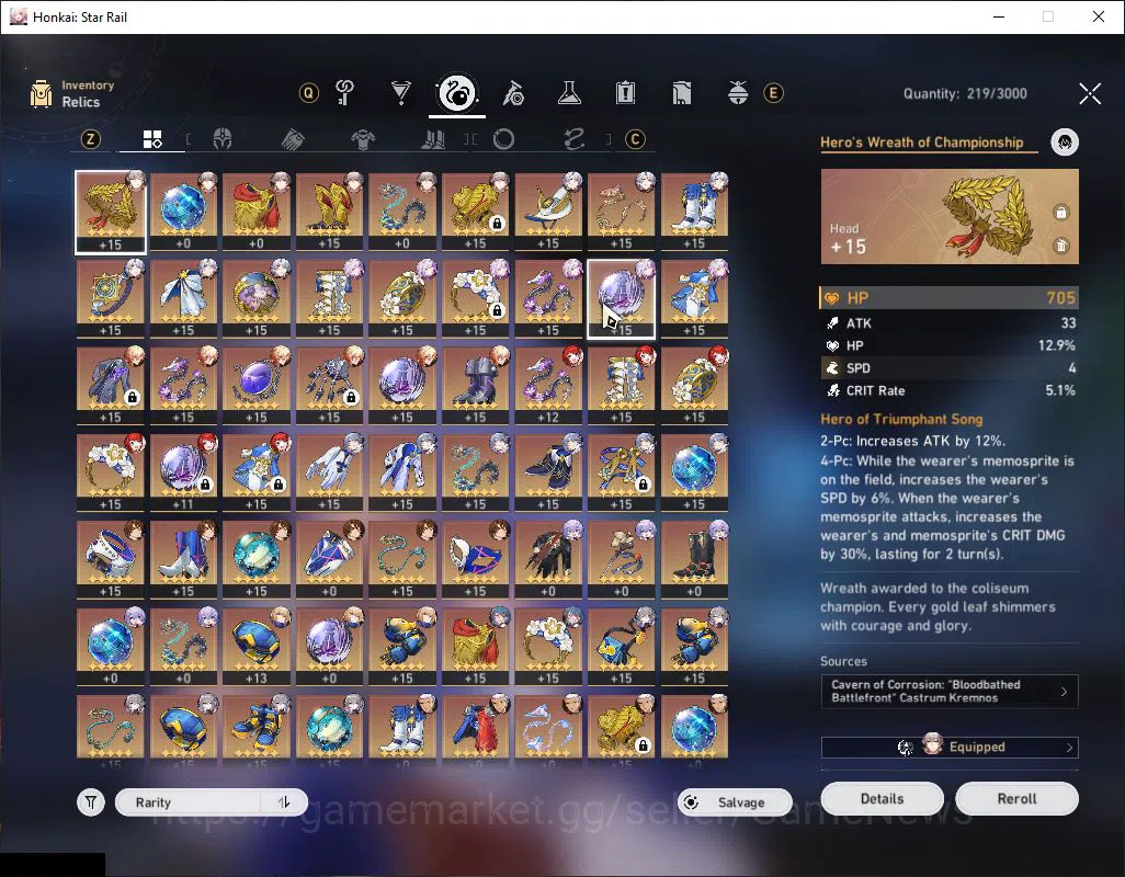 Honkai Star Rail Accounts Asia|TL 65|9 Limited|[Castorice,Mydei]+Sign,Phaino image 6