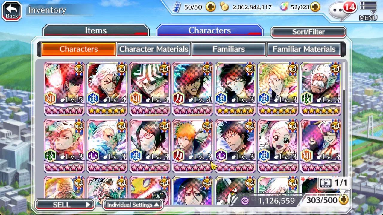 Bleach: Brave Souls Accounts [GLOBAL]52K Orbs|Bambieta,Liltotto TYBW26,Rukia 10 image 11
