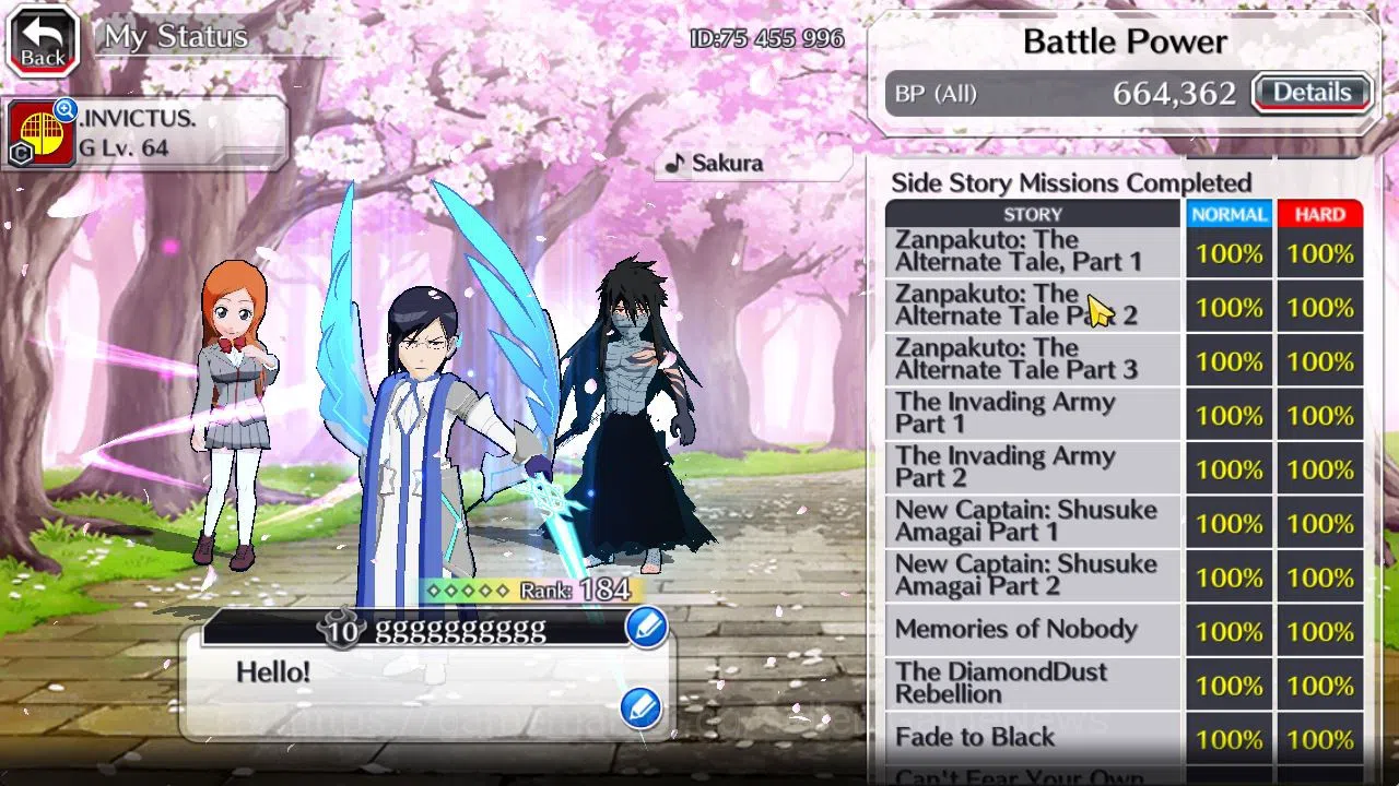 Bleach: Brave Souls Accounts [GLOBAL]52K Orbs|Bambieta,Liltotto TYBW26,Rukia 10 image 6