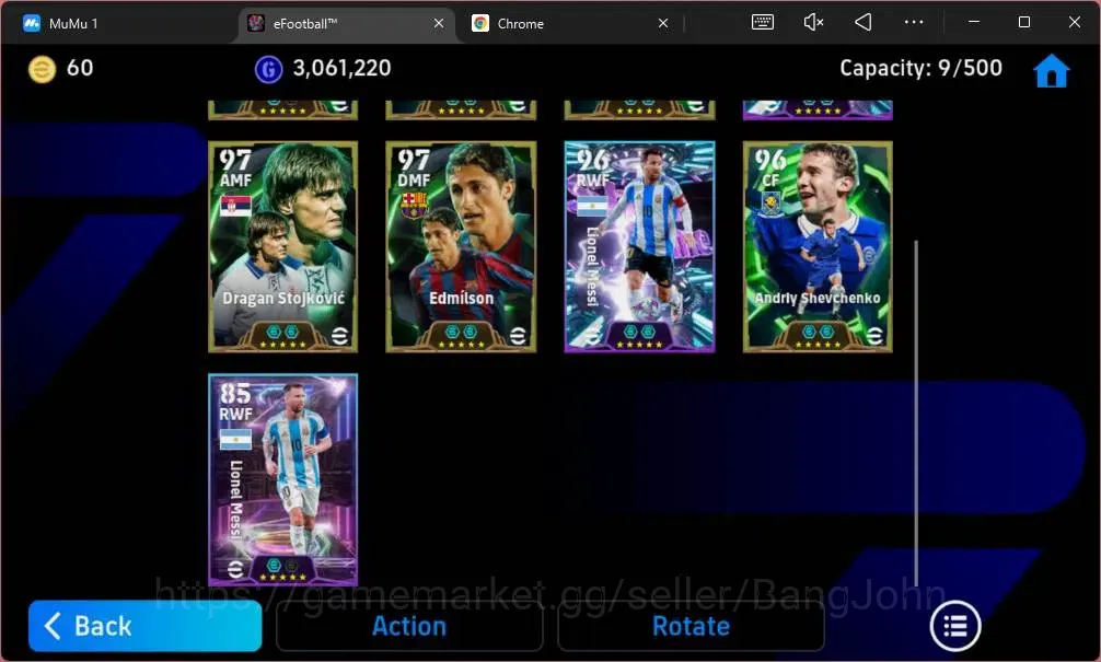 eFootball Accounts Android|PW 3143 |Epic Baresi,Guardiola,Sneijder,St image 3
