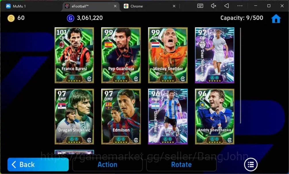 eFootball Accounts Android|PW 3143 |Epic Baresi,Guardiola,Sneijder,St image 4