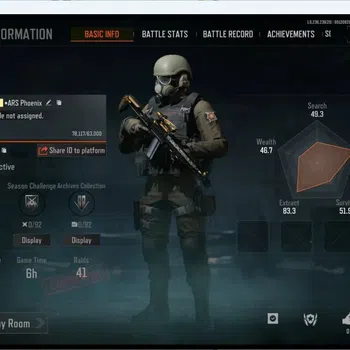 Arena Breakout High Value MOBILE Lvl 30|SV 12M|CV 10M|MORE SKIN|MORE DETAIL  image 1