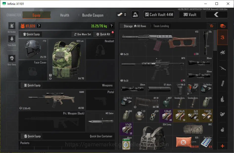 Arena Breakout Accounts MOBILE|LVL30 SV 45,1 M|CV 44,3 M|MORE SK WEAPON,HE image 7