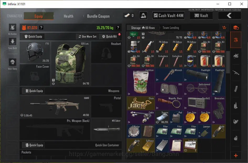 Arena Breakout Accounts MOBILE|LVL30 SV 45,1 M|CV 44,3 M|MORE SK WEAPON,HE image 8