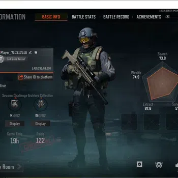 Arena Breakout High-End MOBILE|LVL30 SV 45,1 M|CV 44,3 M|MORE SK WEAPON,HE image 1