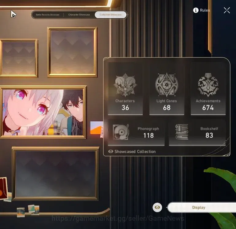 Honkai Star Rail Accounts Asia|TL 68|10 Limited|[Phainon E2,Sunday,Cyrene]+S image 3