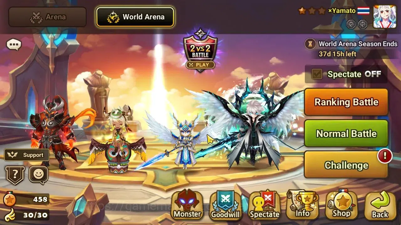 Summoners War: Sky Arena Accounts ASIA Lv 100|3 LD[Jaduel&Aepiah,Artamiel,Eivor]|42  image 4