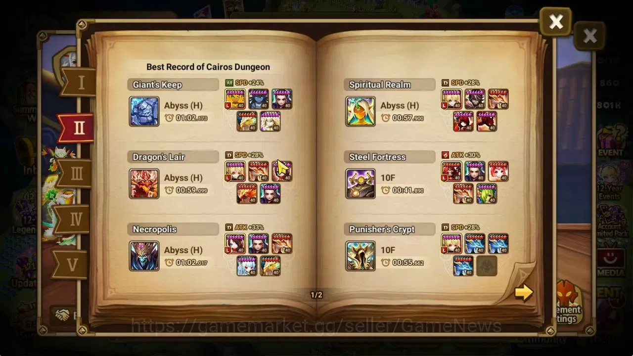 Summoners War: Sky Arena Accounts ASIA Lv 100|3 LD[Jaduel&Aepiah,Artamiel,Eivor]|42  image 6