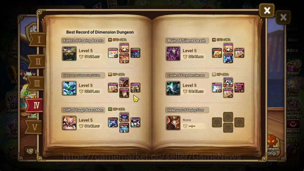 Summoners War: Sky Arena Accounts ASIA Lv 100|3 LD[Jaduel&Aepiah,Artamiel,Eivor]|42  image 8