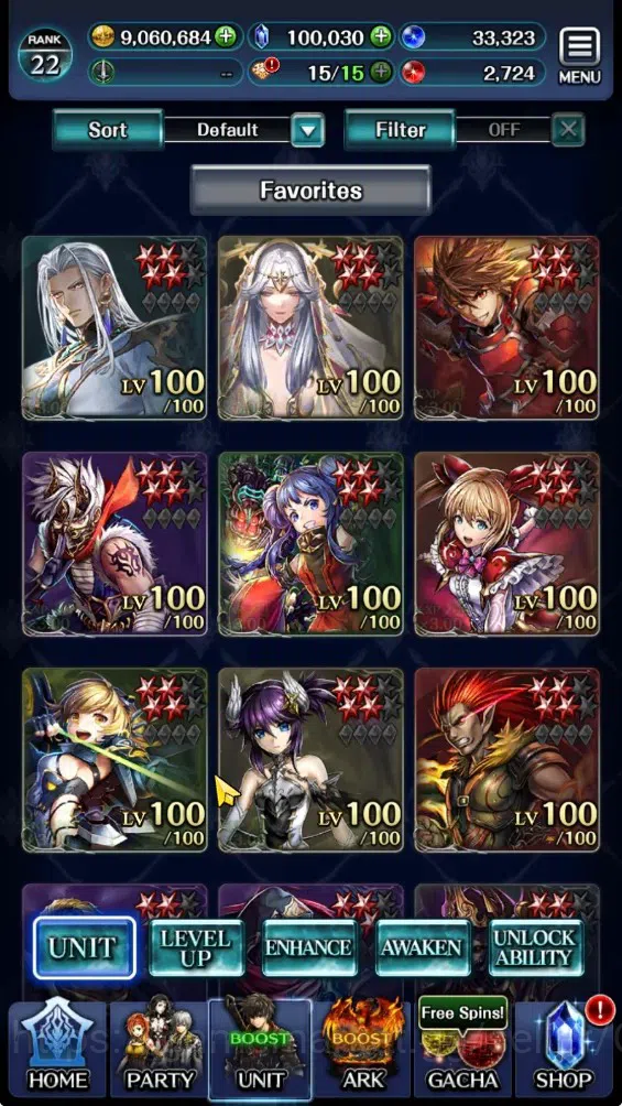 Last Cloudia Accounts GLOBAL|Rank 22|100K Crystal|TopTier Unit[Telestio, image 1