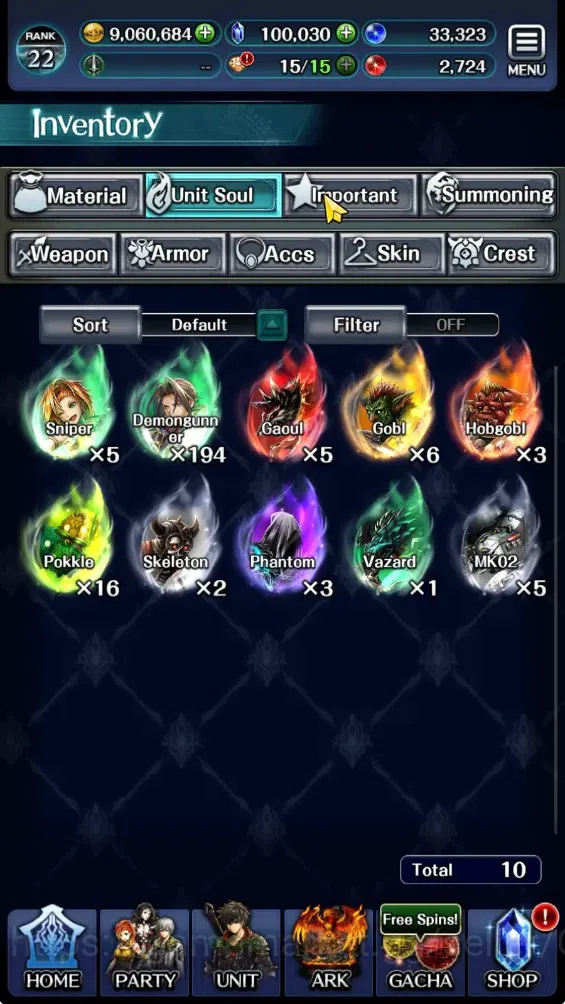Last Cloudia Accounts GLOBAL|Rank 22|100K Crystal|TopTier Unit[Telestio, image 14