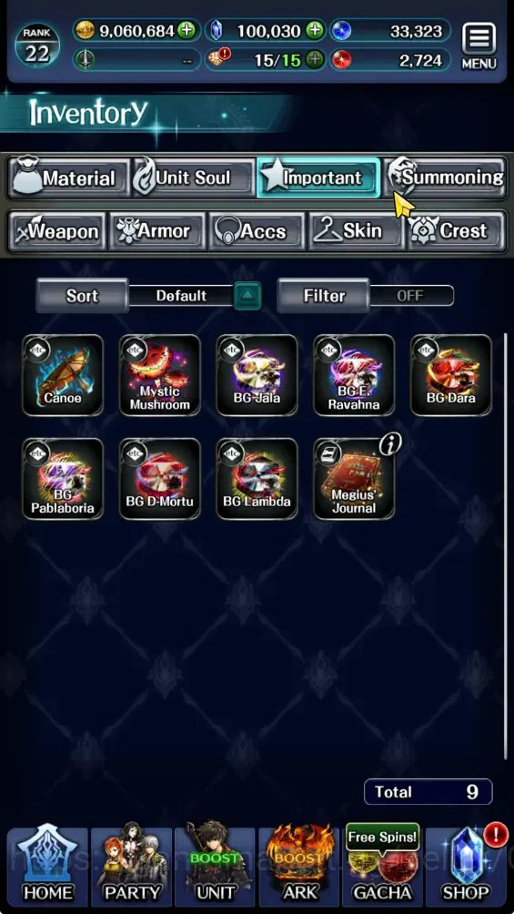 Last Cloudia Accounts GLOBAL|Rank 22|100K Crystal|TopTier Unit[Telestio, image 15