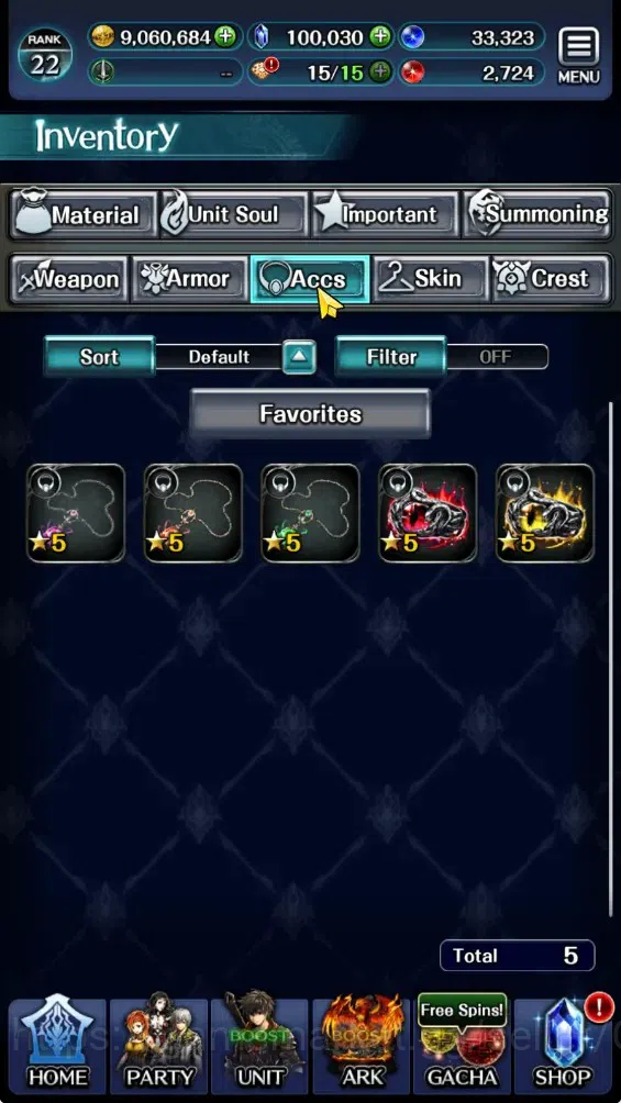 Last Cloudia Accounts GLOBAL|Rank 22|100K Crystal|TopTier Unit[Telestio, image 18