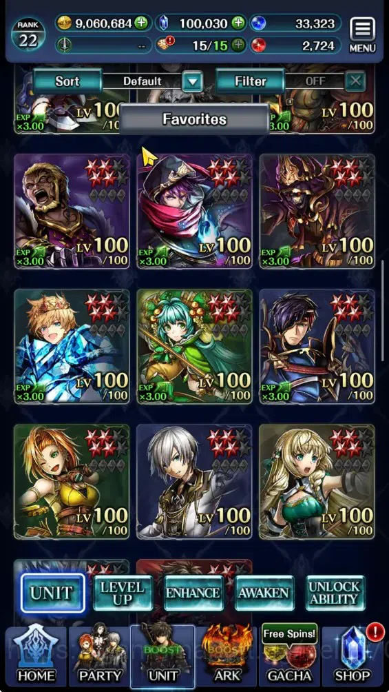 Last Cloudia Accounts GLOBAL|Rank 22|100K Crystal|TopTier Unit[Telestio, image 2