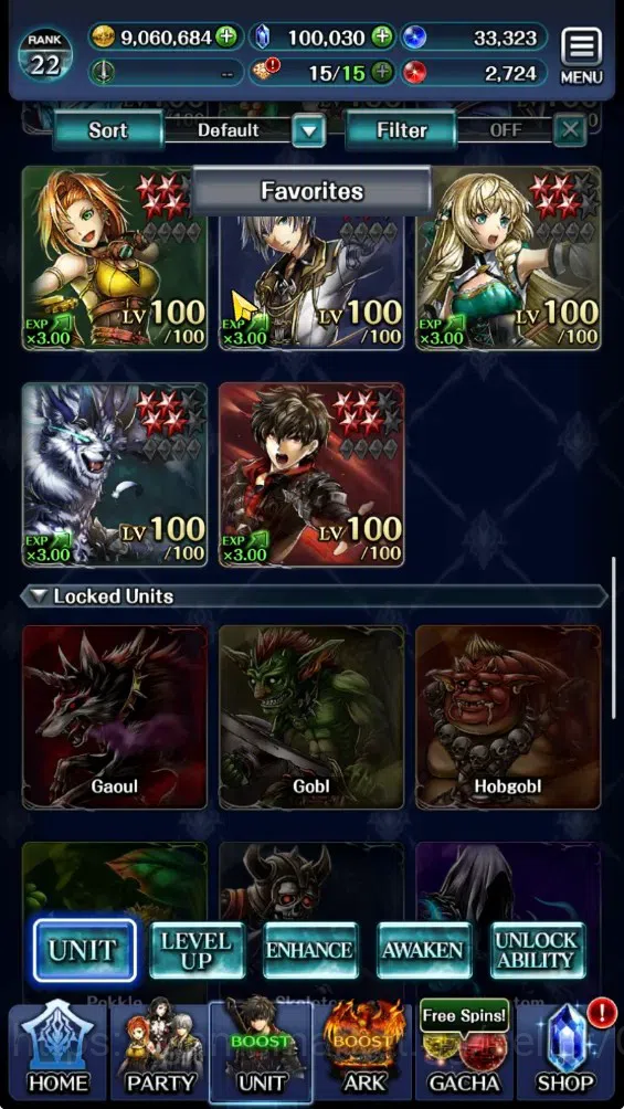Last Cloudia Accounts GLOBAL|Rank 22|100K Crystal|TopTier Unit[Telestio, image 3