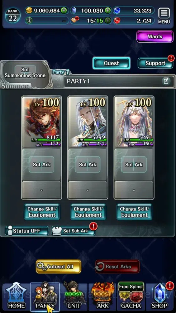 Last Cloudia Accounts GLOBAL|Rank 22|100K Crystal|TopTier Unit[Telestio, image 9